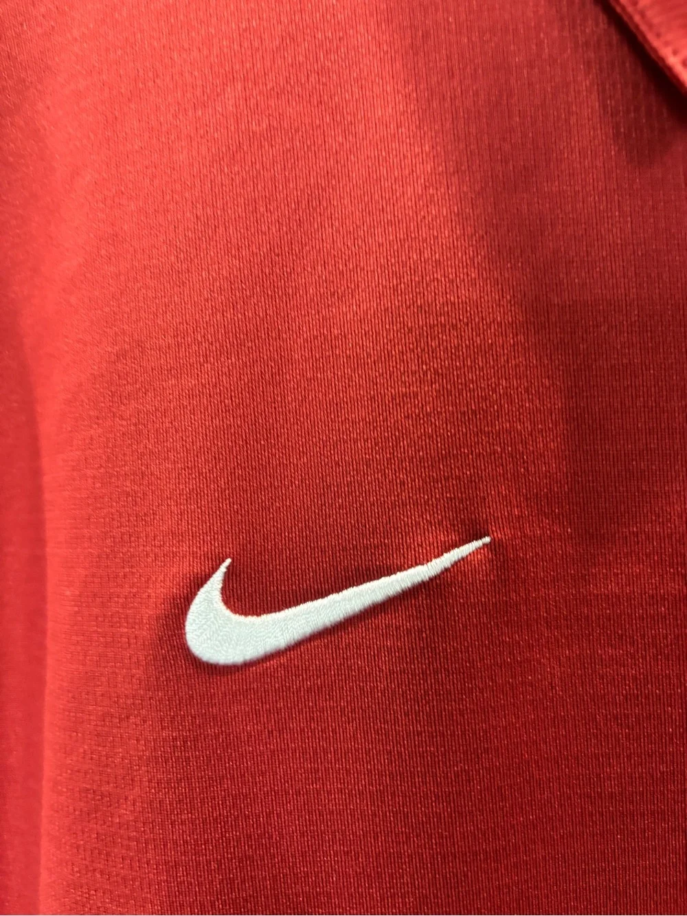 Nike Red Mens XL “OU” Embroidered Dri-FIT Polo